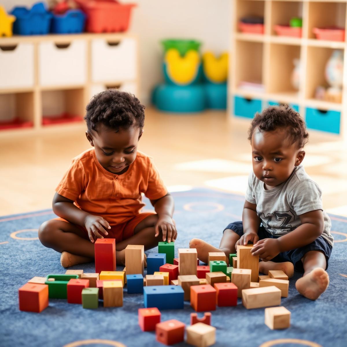 Children learning through play at PNCC